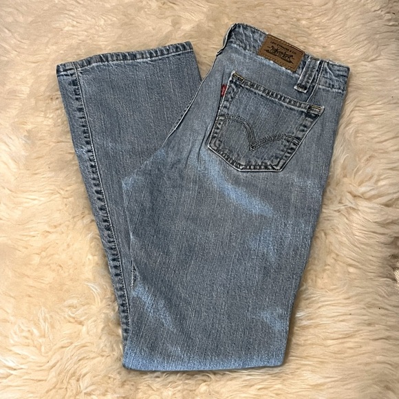 Levi’s 525 Light Blue Bootcut Vintage Jeans - Picture 1 of 7